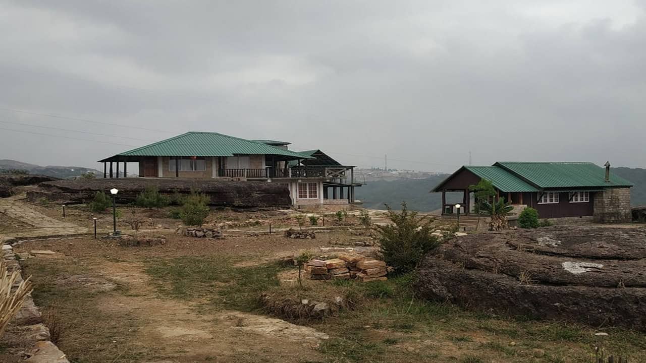 Premium room interior at Saimika Resort Meghalaya
